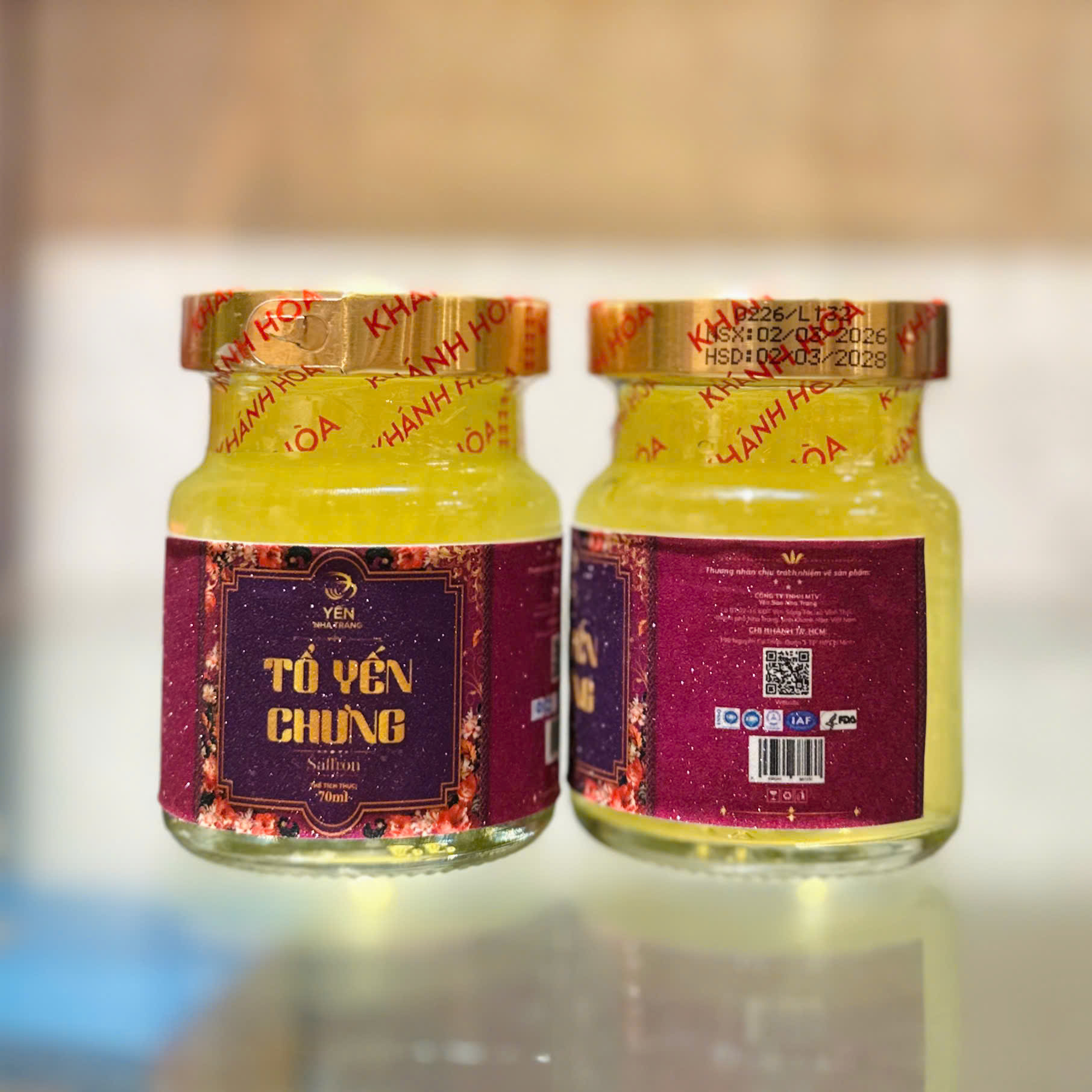 Yến chưng tươi vị Saffron - Ảnh 2